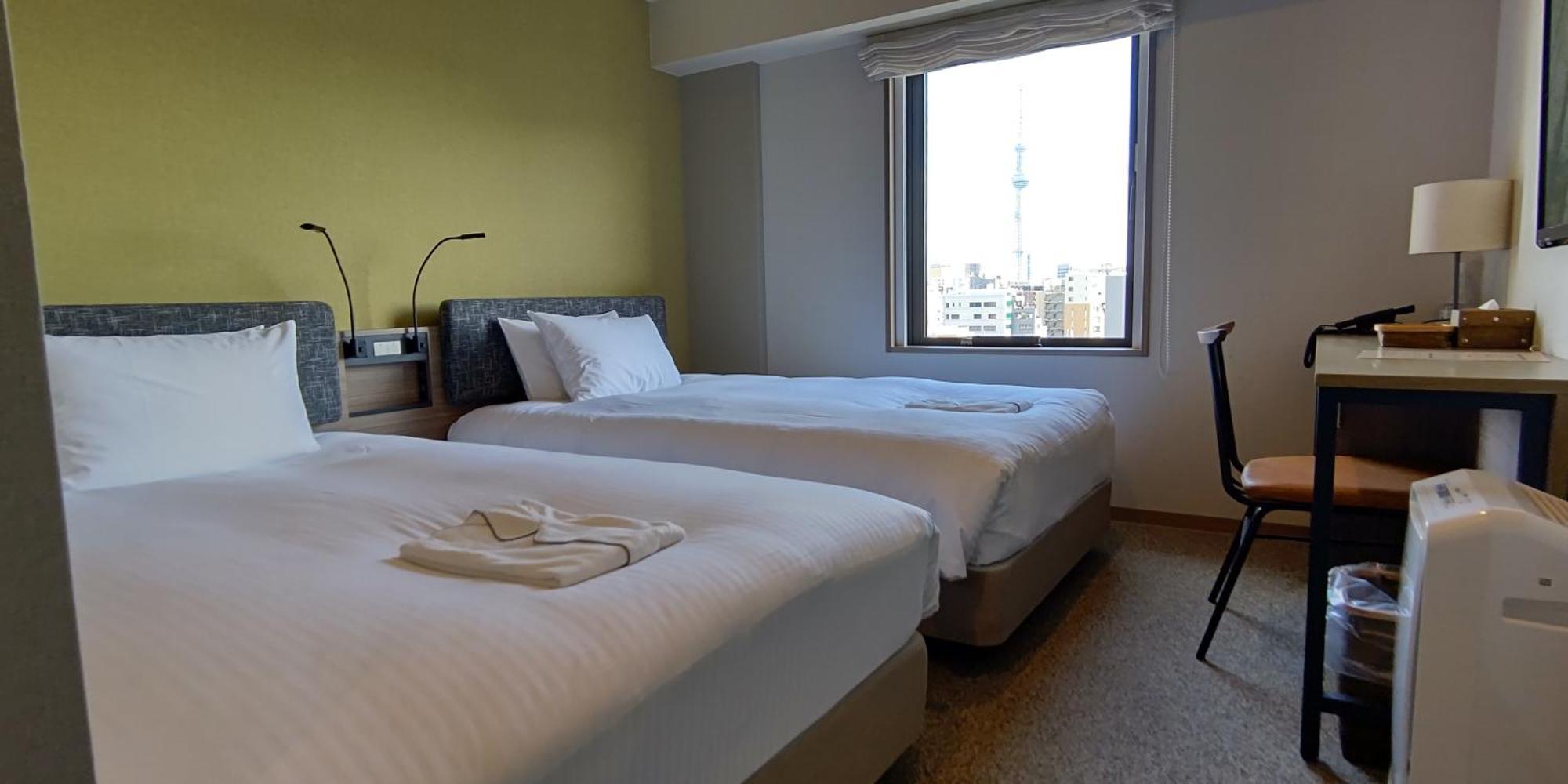Ici Hotel Ueno Shin Okachimachi Tokió Szoba fotó